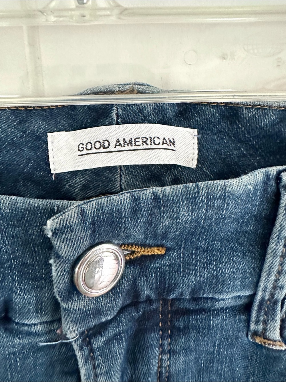 Good American Good Waist Women's Distressed High Rise Skinny Jeans - Picture 2 of 8